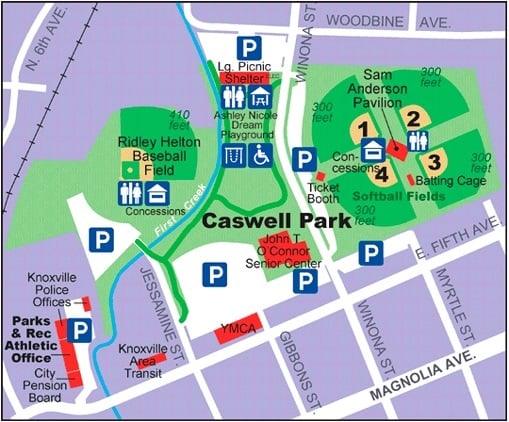 Caswell Park Aerial