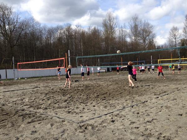 beach volleyball