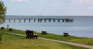 North Beach Fishing Pier water