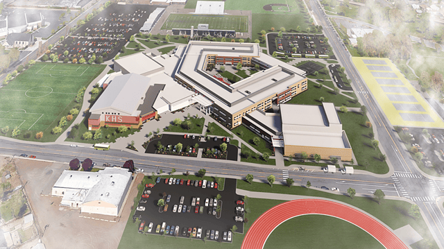 Kennewick High School - Aerial Picture
