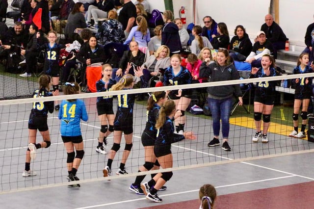 Positively Charged Volleyball