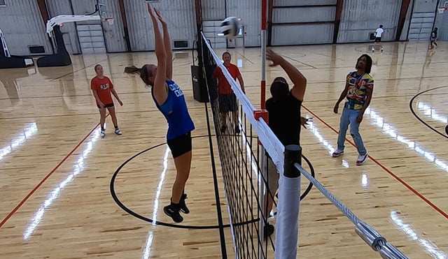elite athletics sports complex volleyball