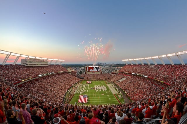 Williams Brice Stadium 2012