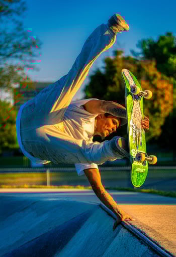 Lydia Gold Skatepark4