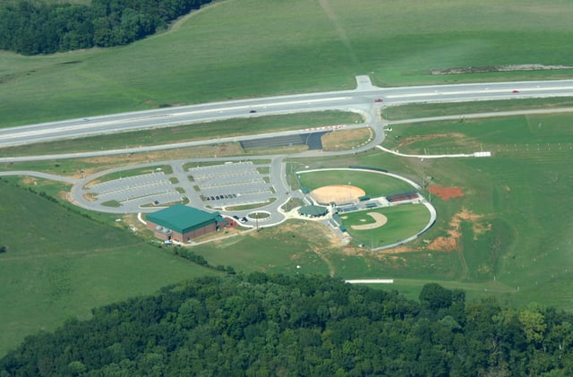 Phil Moore Park - Aerial View