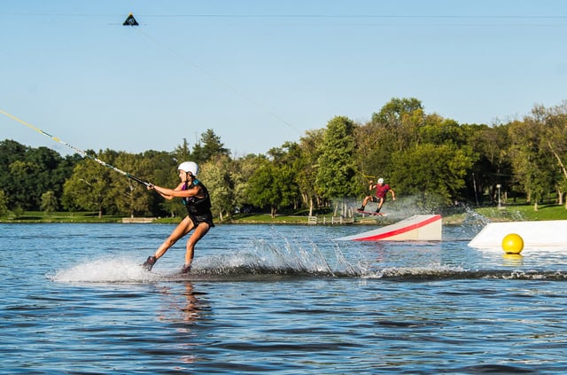 West Rock Wake Park at Levings Lake 1