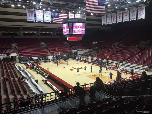 Coleman-Coliseum-Section-Y-Row-25-on-11-3-2016f