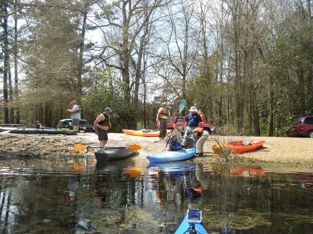 Group Kayaking
