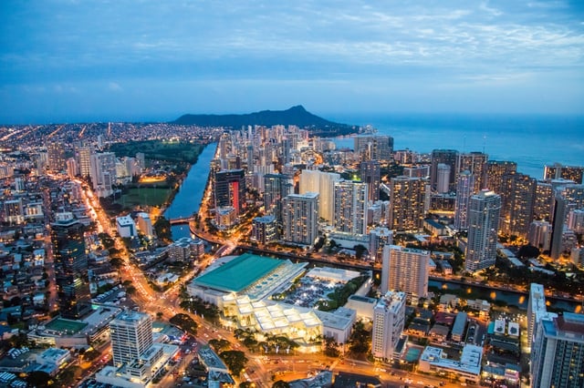 Hawaii Convention Center Low Light Aerial_8x5in-credit Cameron Brooks Large.jpeg
