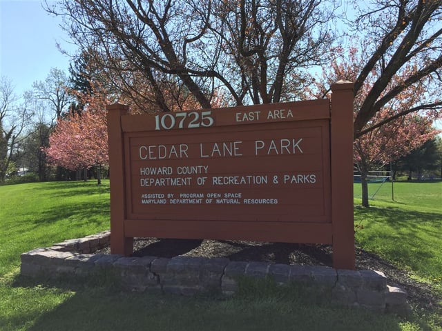 cedar lane sign