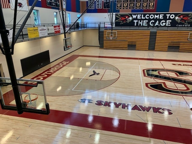 Southridge High School Indoor Court 2