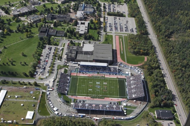 Croix Bleue Medavie Stadium aireal.jpg