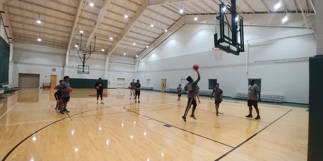 Highland Recreation center basketball court