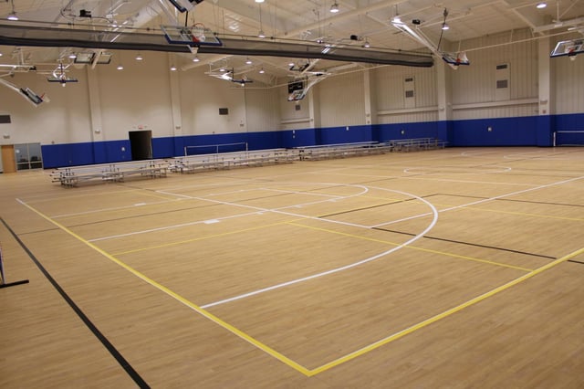 Pearl Moore Basketball Center - Basketball Courts