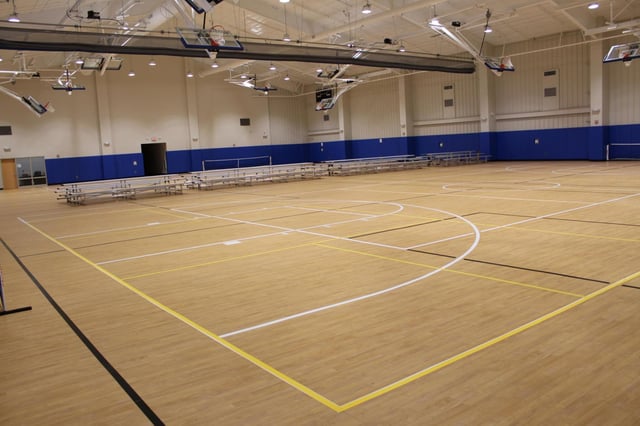 Pearl Moore Basketball Center - Basketball Courts