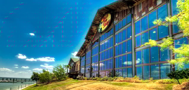 Bass Pro Complex-Lake side