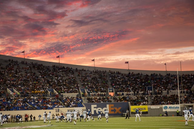 sunset at the Southern Heritage Classic  Steve Jones.jpg