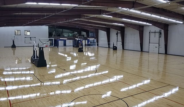 elite athletics sports complex basketball courts