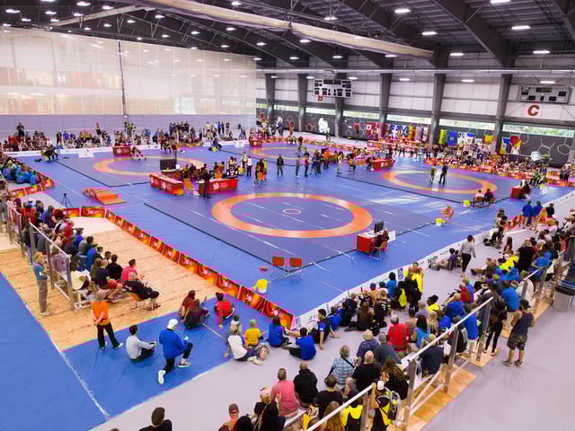 Axworthy Health and RecPlex wrestling match.jpg