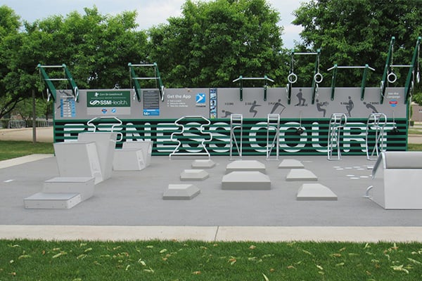 Outdoor Fitness Court