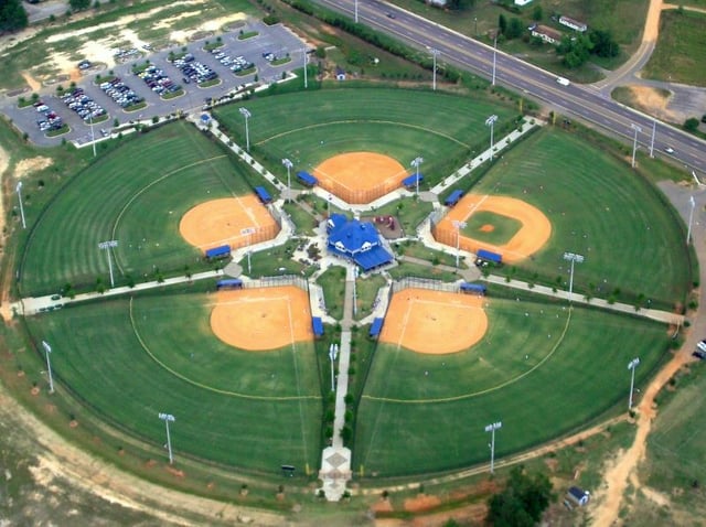 Citizens park sports complex - aerial