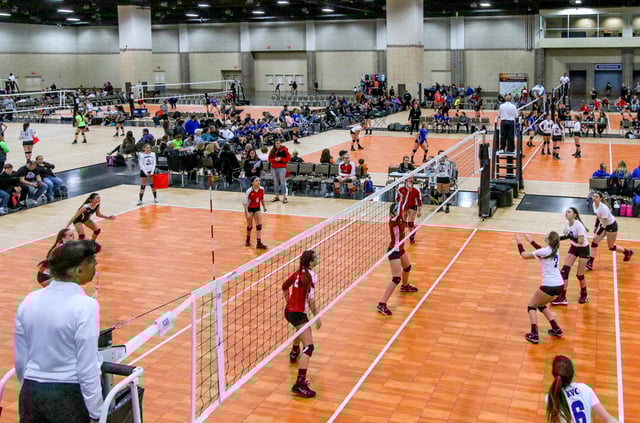Bruce McCamish Photography Convention Center Volleyball 4