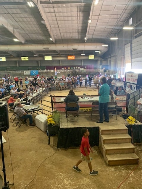 Salt Lake County Equestrian Center bull riding