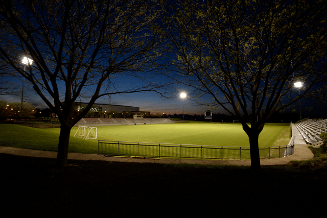 Stadium under the Lights