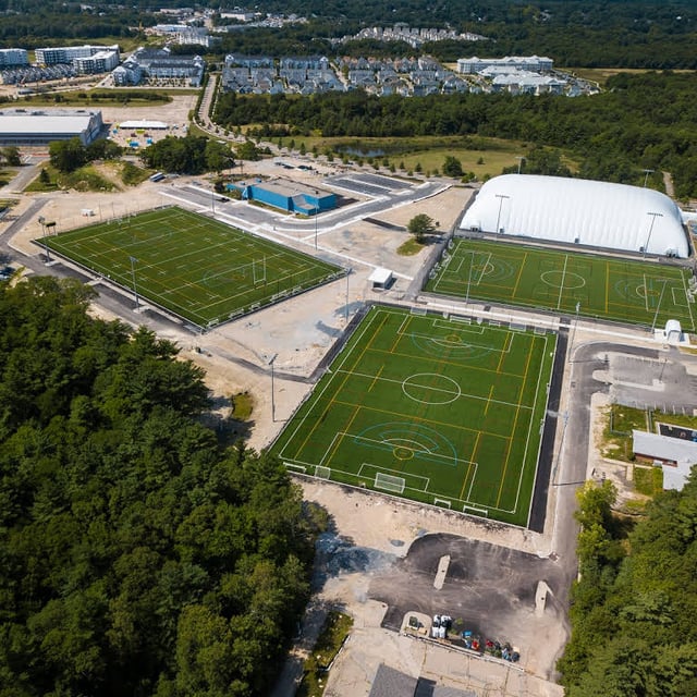 Aerial View of Union Point Sports