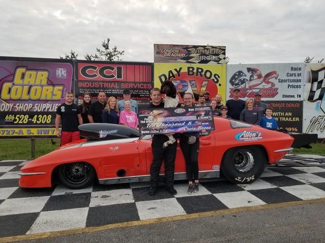 london dragway winner