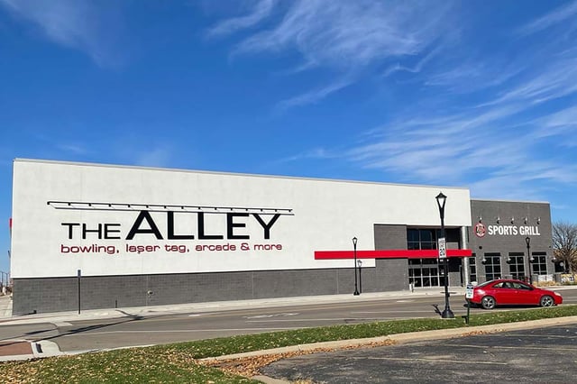 the alley