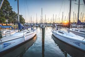 Solomons Harbor Marina boats