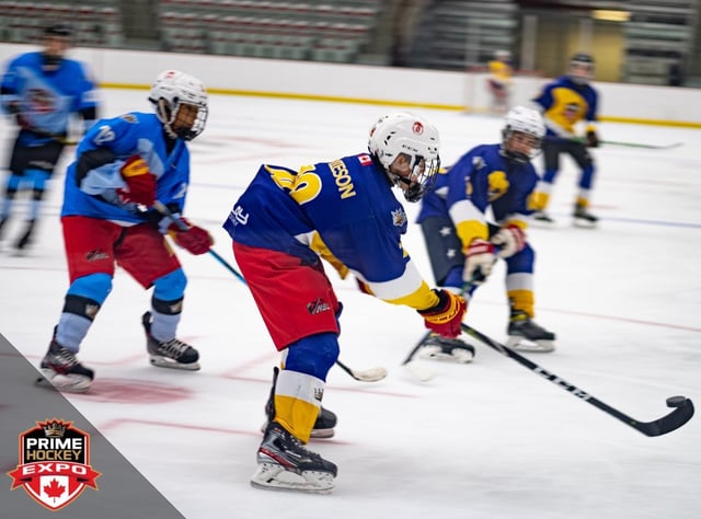 play hockey action image