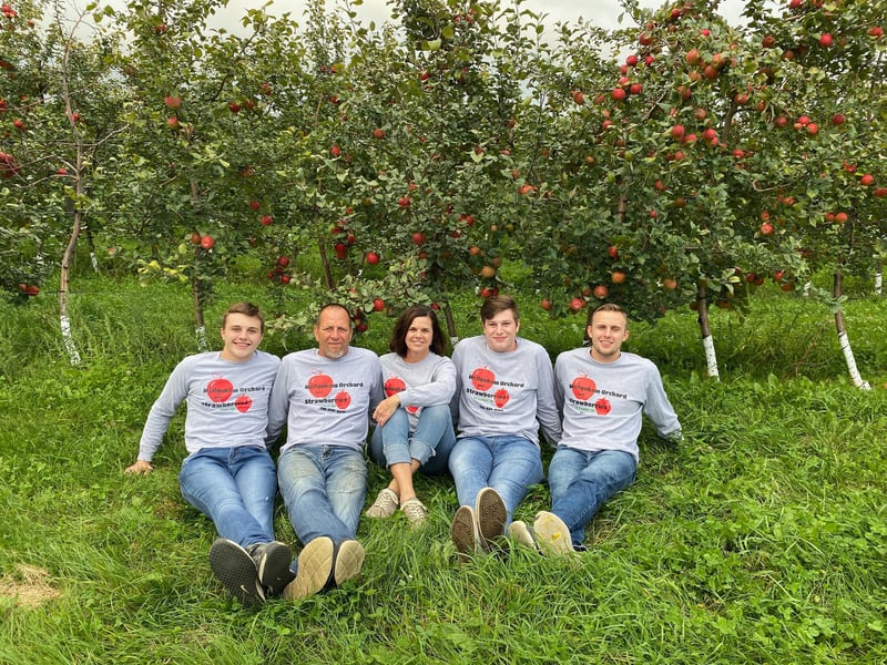 Mcilquham Orchard and Strawberries in Foster