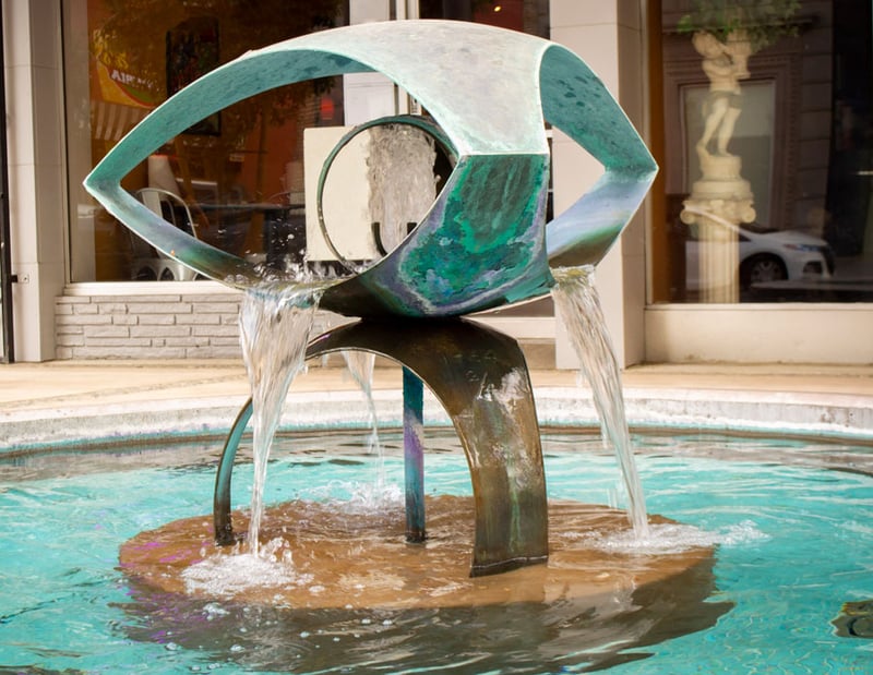 Aquarius Ovoid by George Tsutakawa