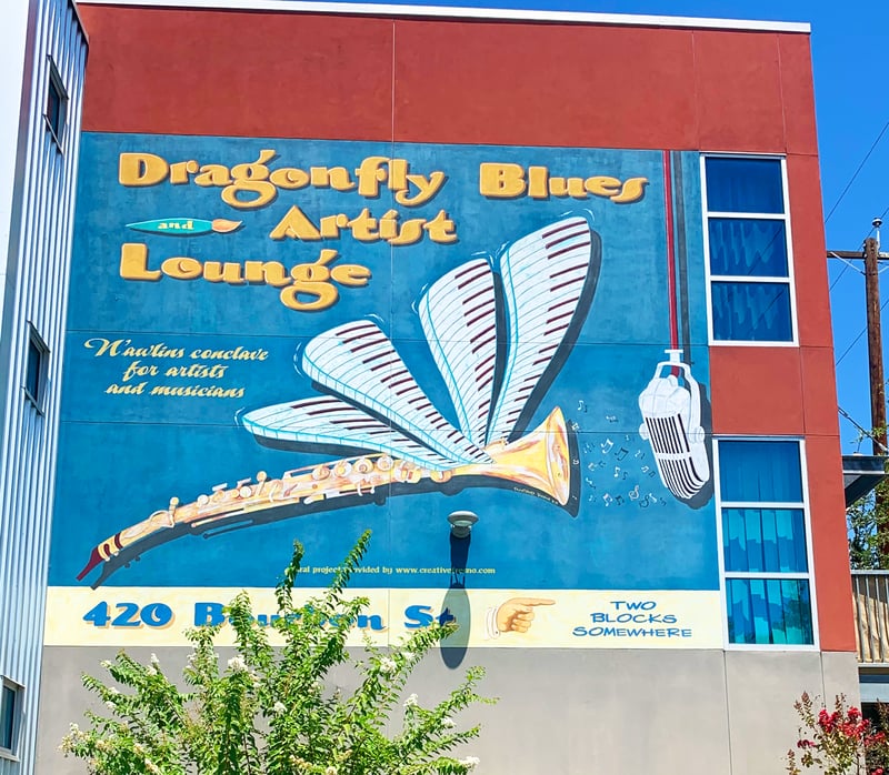 Dragonfly Blues Artist Lounge