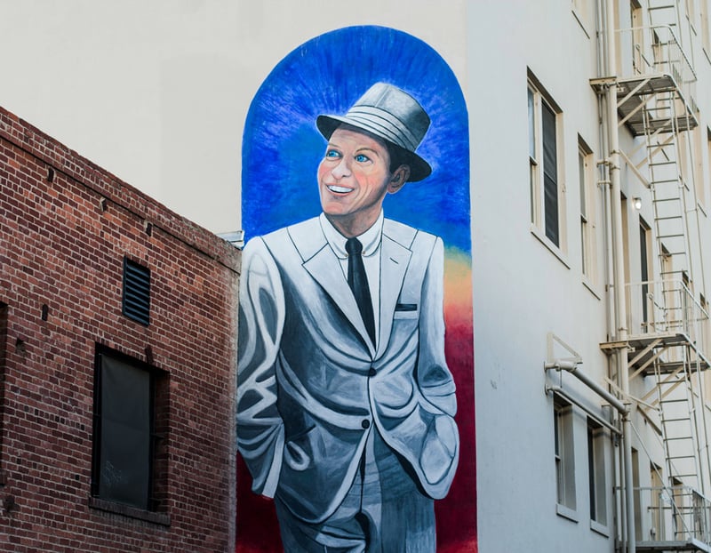 Frank Sinatra Mural