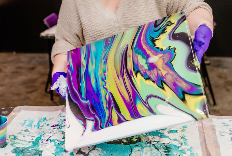 Hawaii Fluid Art