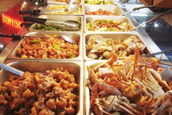Asian Buffet - Chinese Food - Sushi - Salad Bar - Dessert - Party Rooms