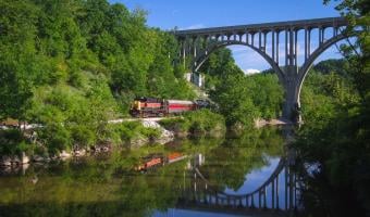 Cuyahoga Valley Scenic Railroad, Akron