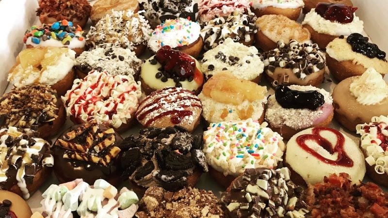 Peace, Love and Little Donuts of Green