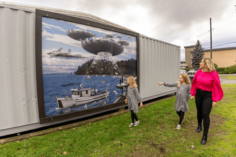 Maury Island mural