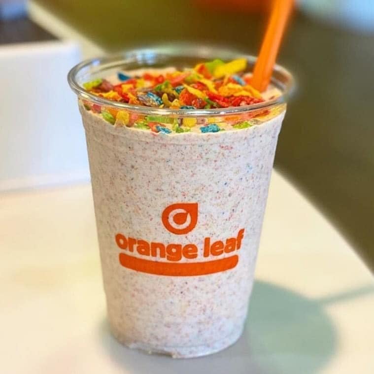Orange Leaf Frozen Yogurt