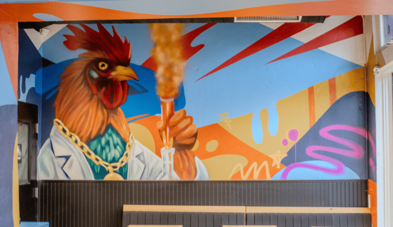 Cocky Rooster
