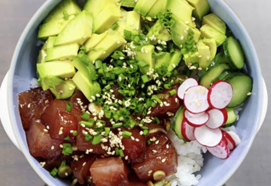 ninja poke & ramen noodles