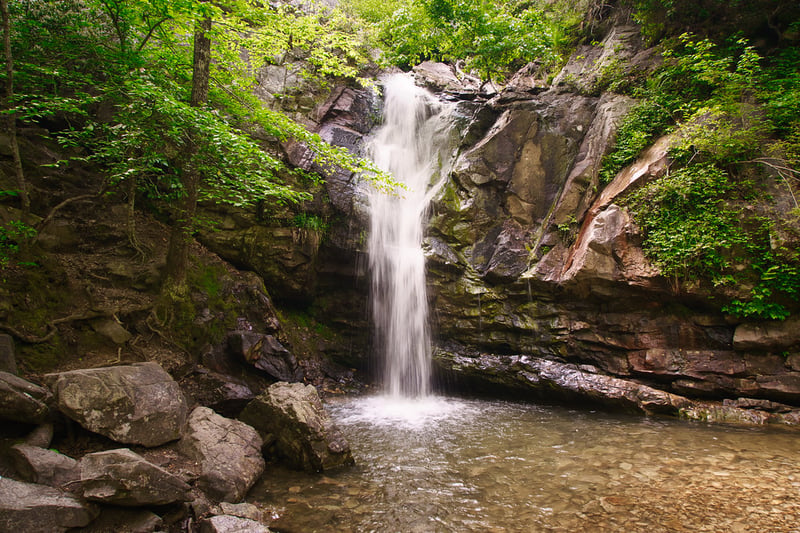 Peavine Falls at Oak Mountain State Park